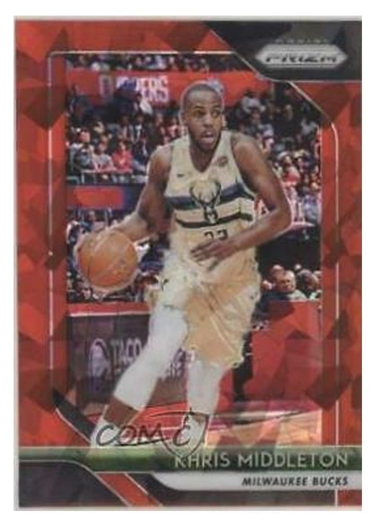 2018-19 Panini Prizm Base Set Khris Middleton #286 card