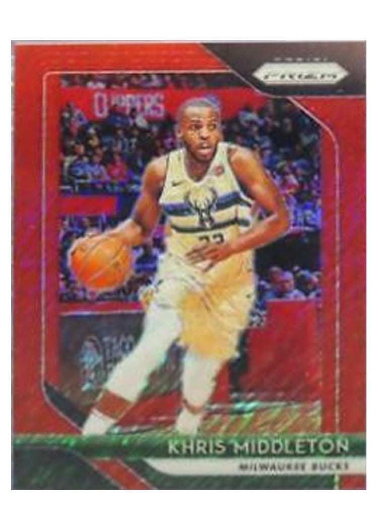 2018-19 Panini Prizm Base Set Khris Middleton #286 card