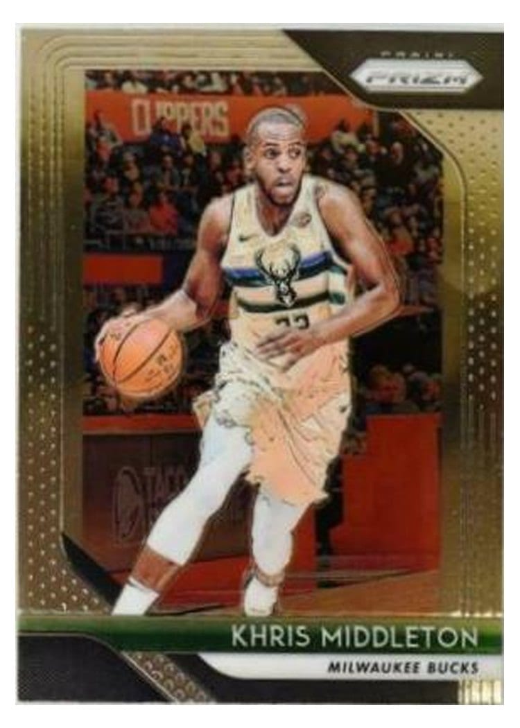 2018-19 Panini Prizm Base Set Khris Middleton #286 card