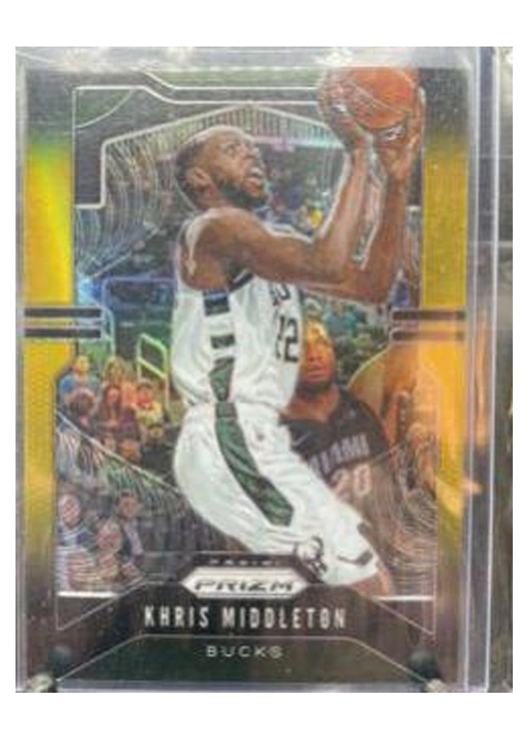 2019-20 Panini Prizm Base Set Khris Middleton #235 card