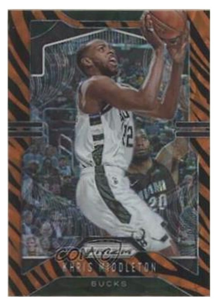 2019-20 Panini Prizm Base Set Khris Middleton #235 card