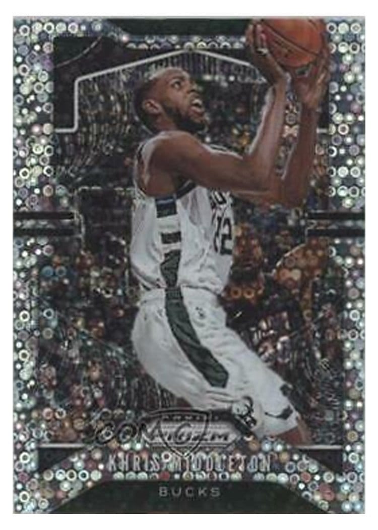 2019-20 Panini Prizm Base Set Khris Middleton Fast Break Prizm #235 card