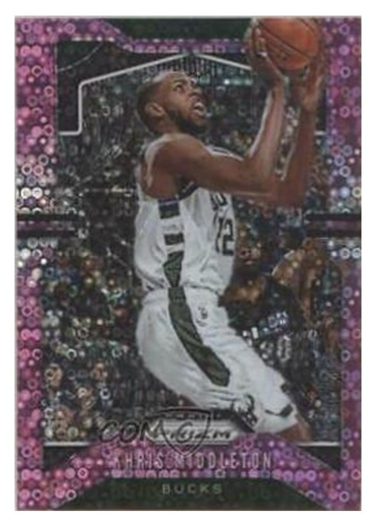 2019-20 Panini Prizm Base Set Khris Middleton #235 card