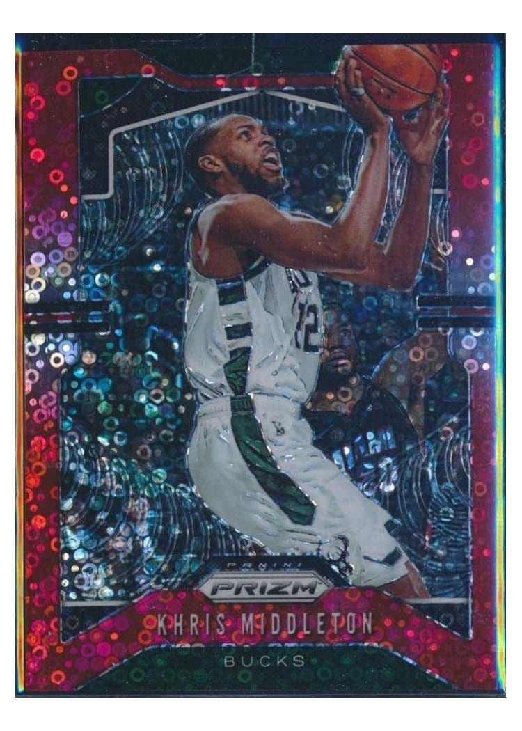 2019-20 Panini Prizm Base Set Khris Middleton #235 card