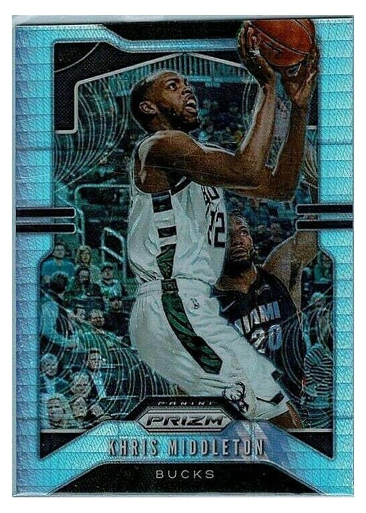 2019-20 Panini Prizm Base Set Khris Middleton #235 card