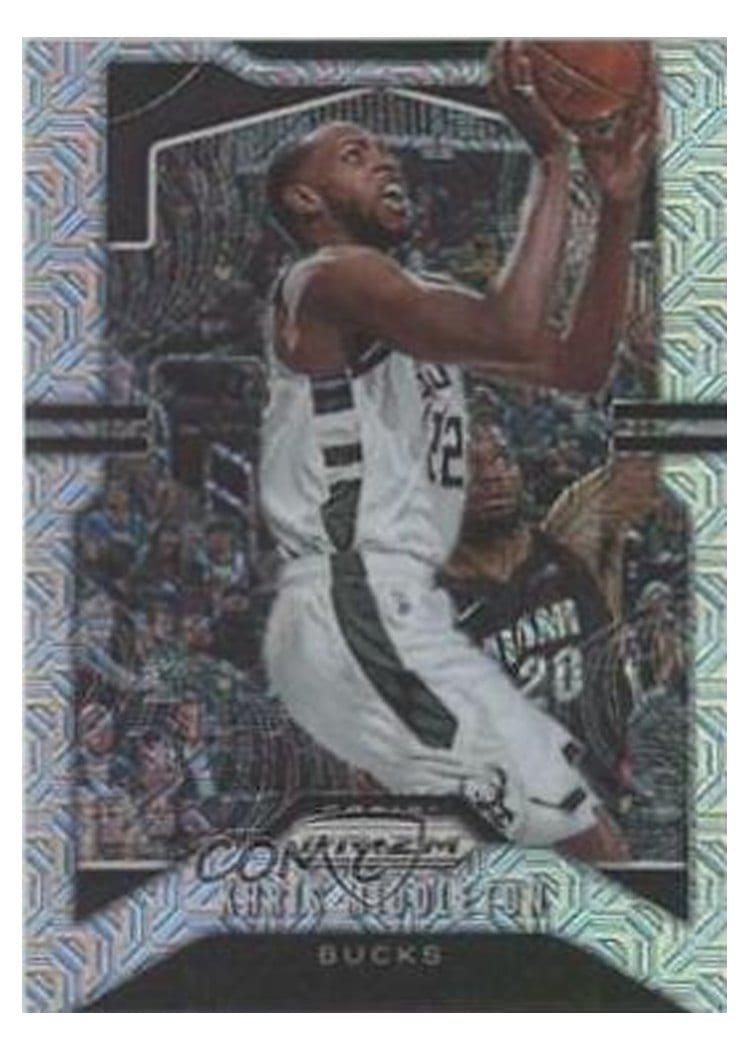 2019-20 Panini Prizm Base Set Khris Middleton #235 card