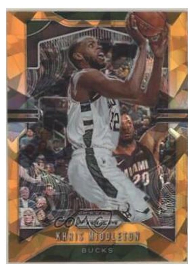 2019-20 Panini Prizm Base Set Khris Middleton #235 card