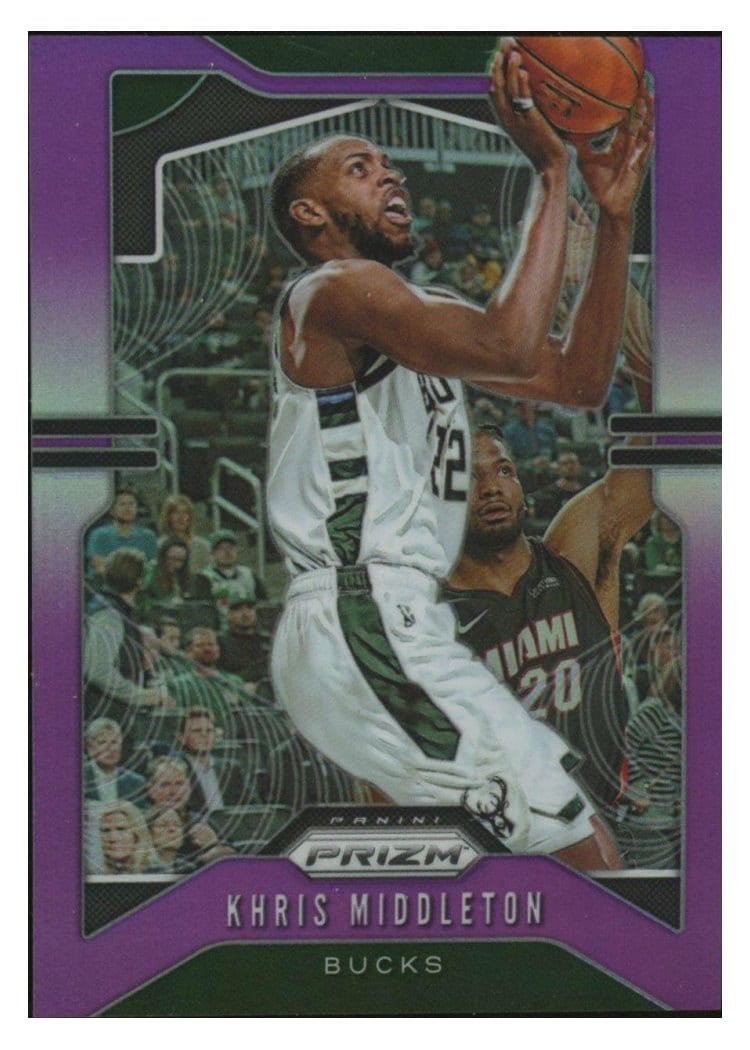 2019-20 Panini Prizm Base Set Khris Middleton #235 card