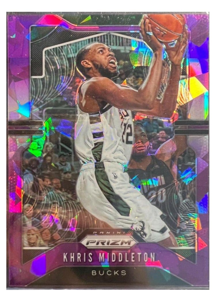 2019-20 Panini Prizm Base Set Khris Middleton #235 card
