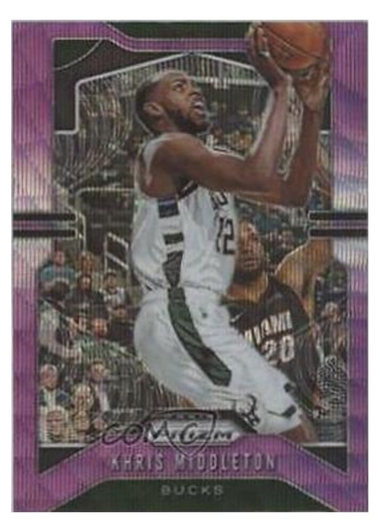 2019-20 Panini Prizm Base Set Khris Middleton #235 card
