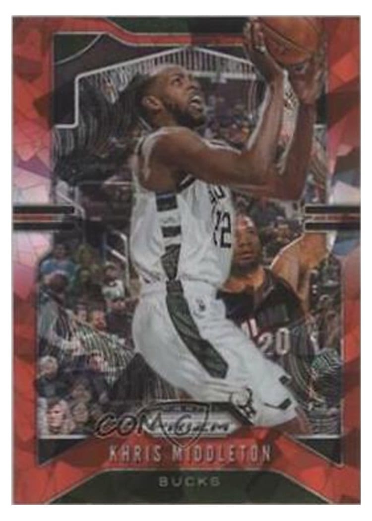2019-20 Panini Prizm Base Set Khris Middleton #235 card
