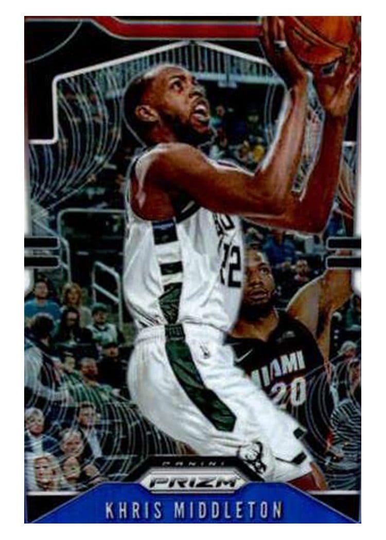 2019-20 Panini Prizm Base Set Khris Middleton #235 card