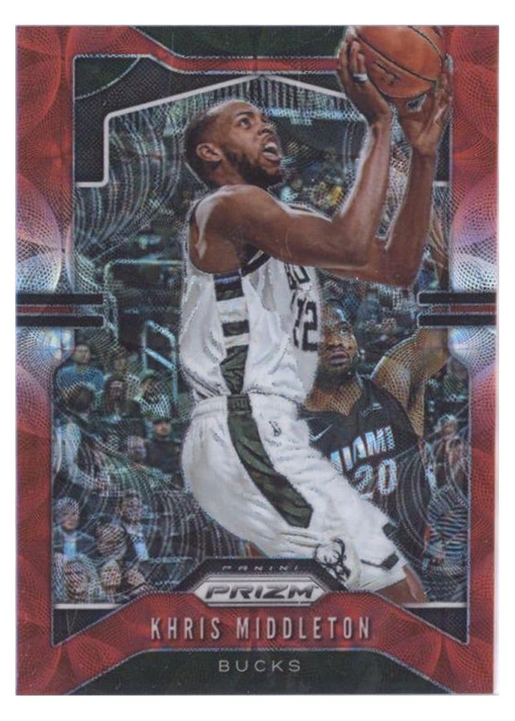 2019-20 Panini Prizm Base Set Khris Middleton #235 card