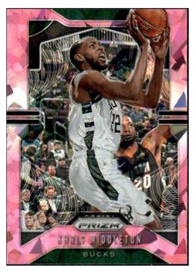 2019-20 Panini Prizm Base Set Khris Middleton #235 card