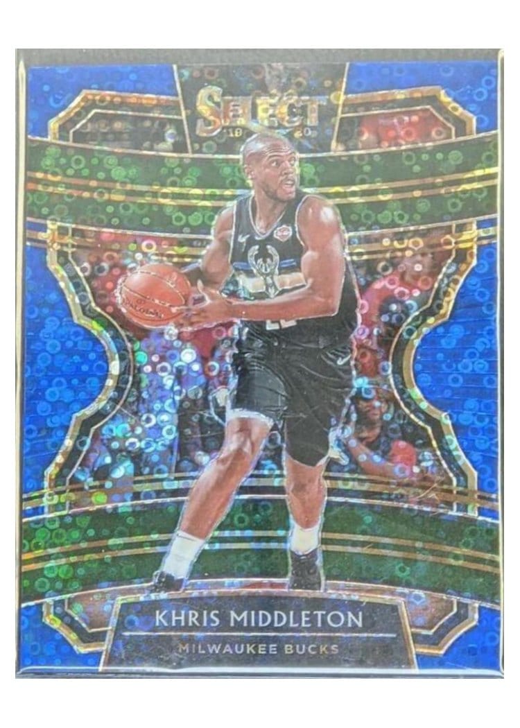 2019-20 Panini Select Base Set Khris Middleton #221 card