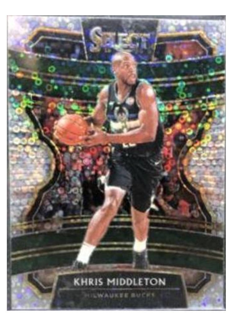 2019-20 Panini Select Base Set Khris Middleton #95 card