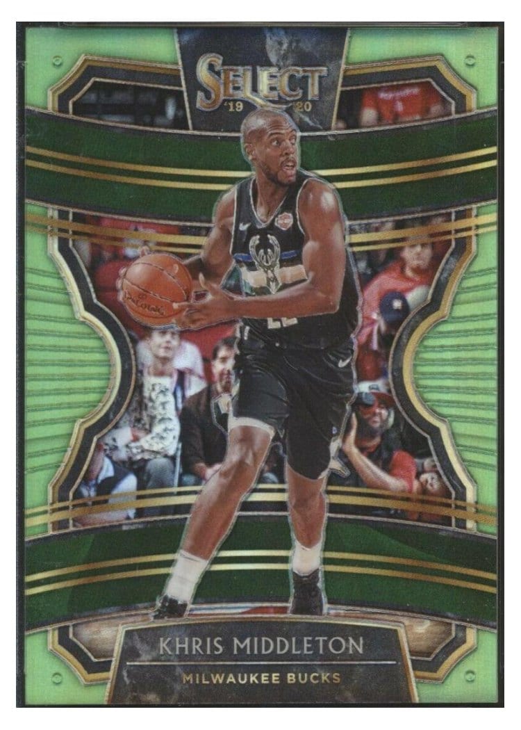 2019-20 Panini Select Base Set Khris Middleton #95 card