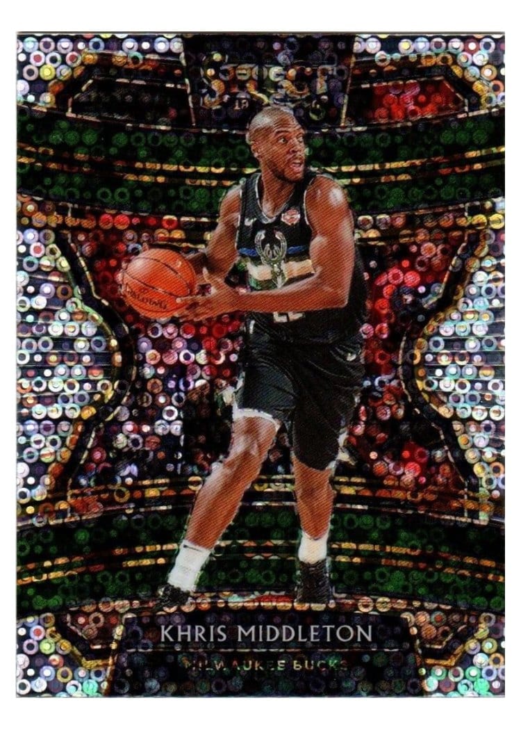 2019-20 Panini Select Base Set Khris Middleton #95 card