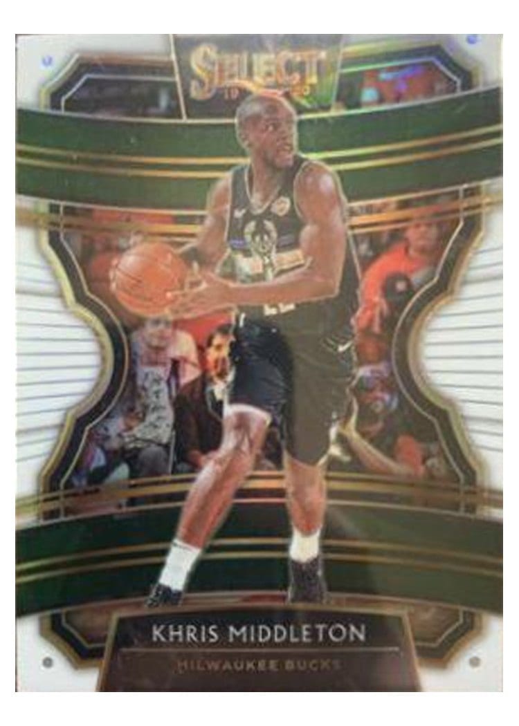 2019-20 Panini Select Base Set Khris Middleton #95 card