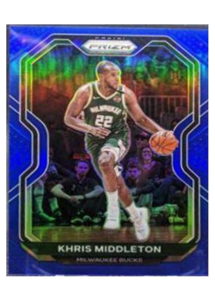 2020-21 Panini Prizm Base Set Khris Middleton #92 card