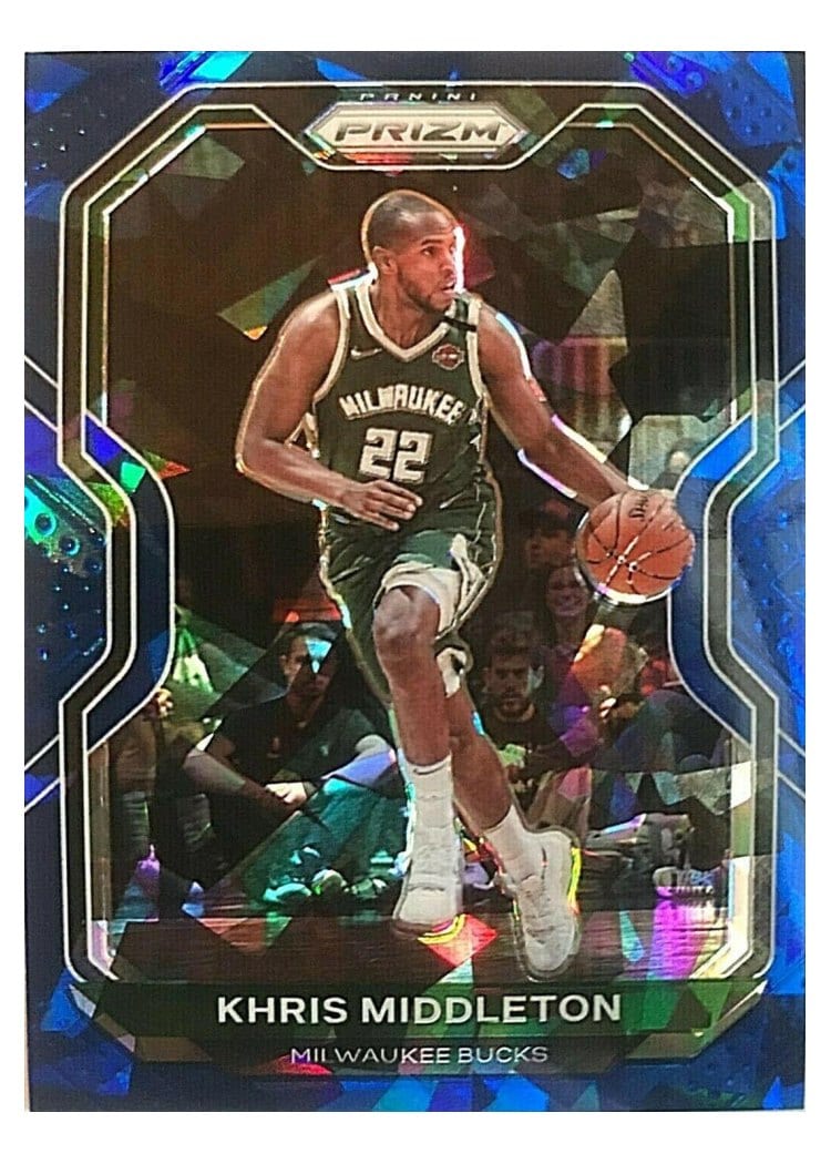 2020-21 Panini Prizm Base Set Khris Middleton #92 card