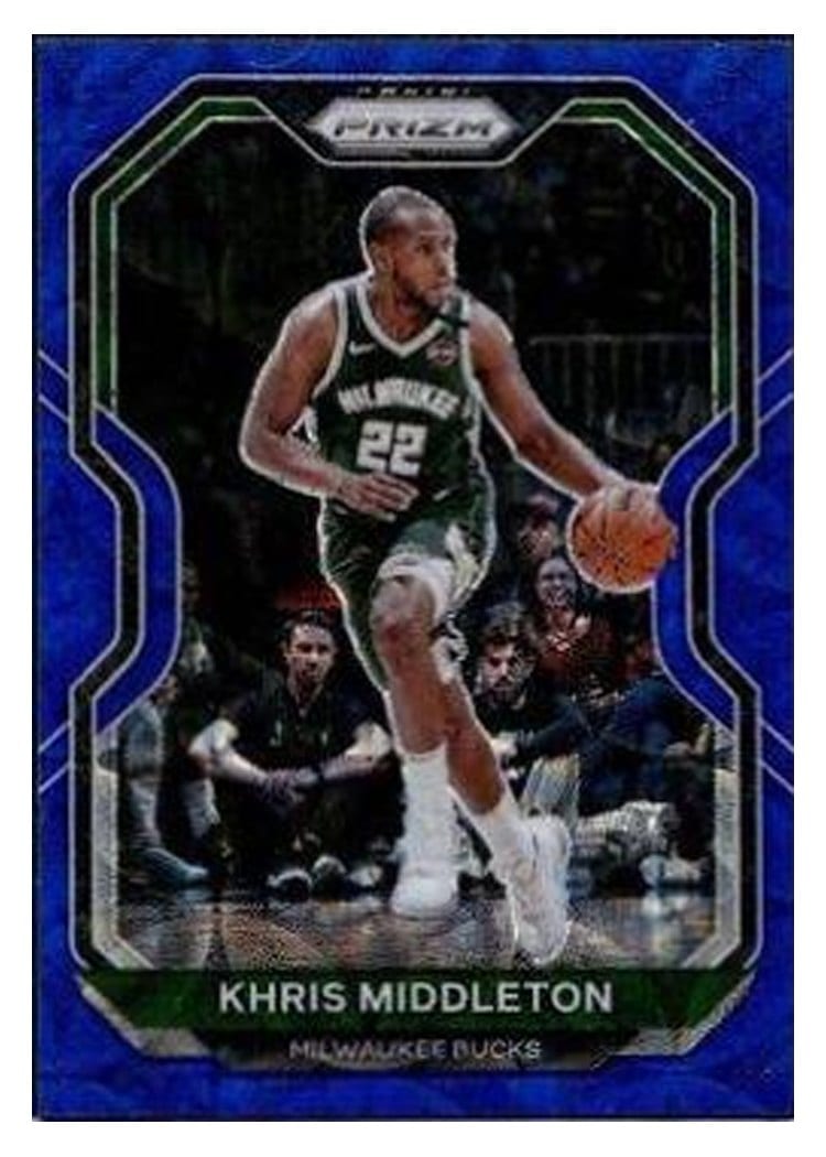 2020-21 Panini Prizm Base Set Khris Middleton #92 card