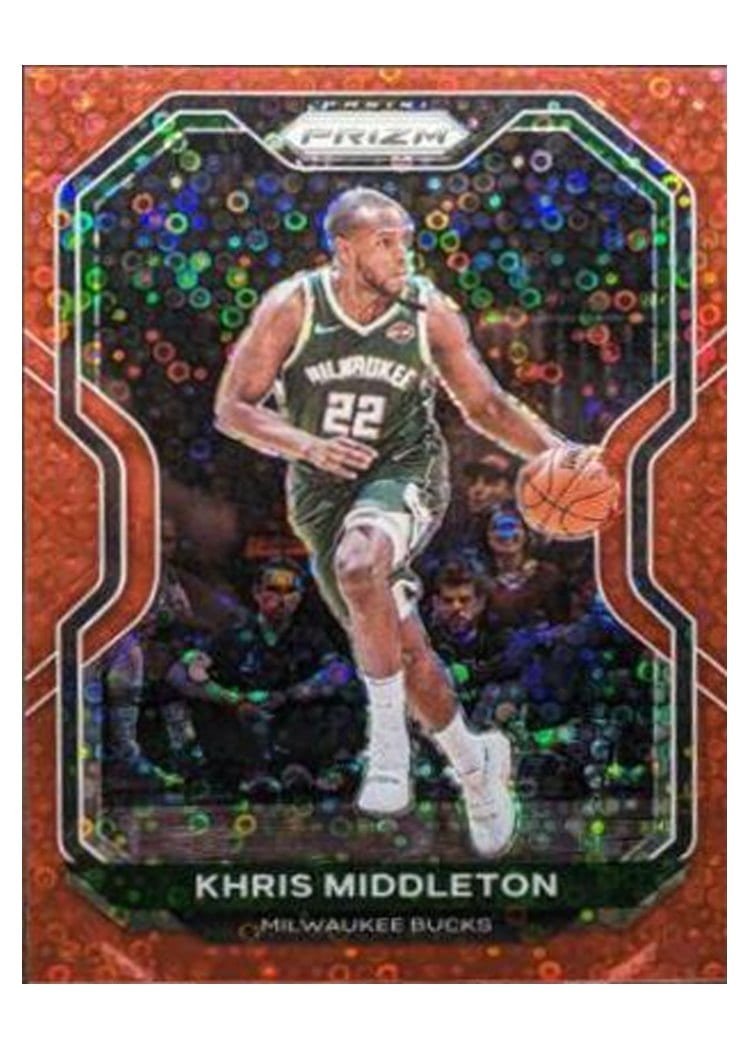 2020-21 Panini Prizm Base Set Khris Middleton #92 card