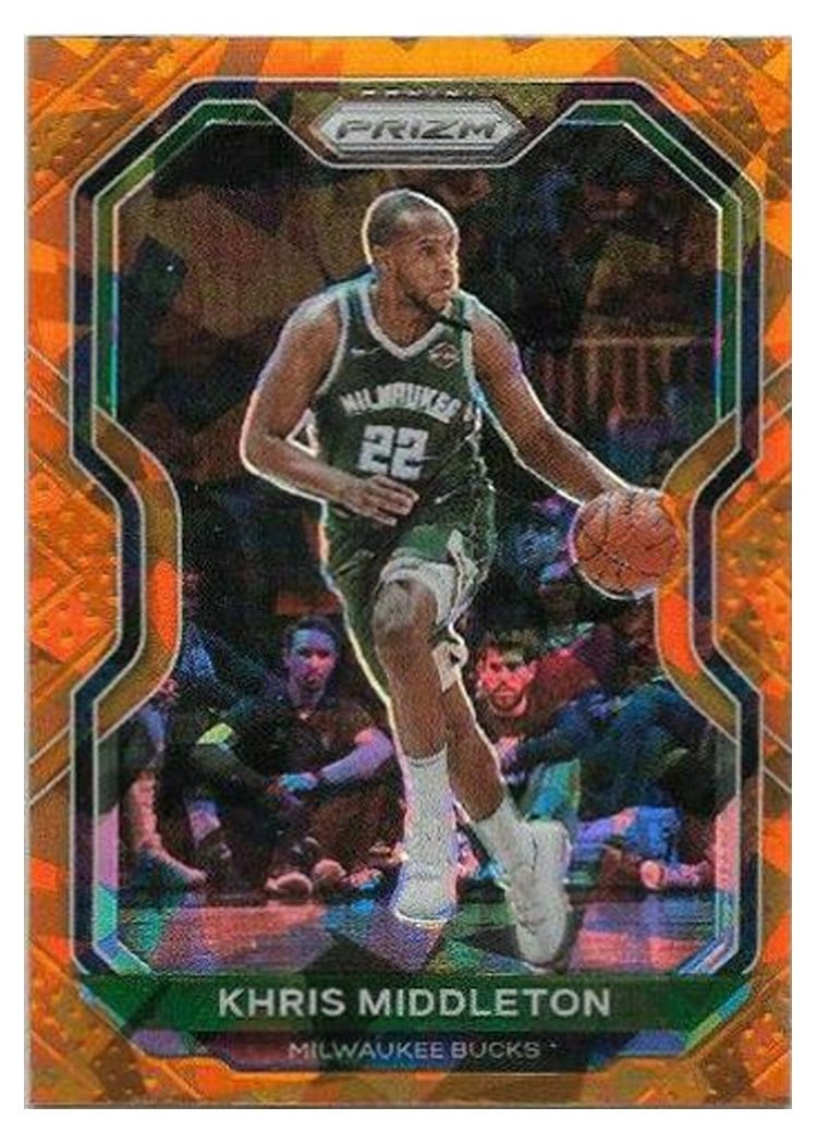 2020-21 Panini Prizm Base Set Khris Middleton #92 card