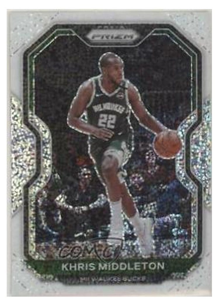 2020-21 Panini Prizm Base Set Khris Middleton #92 card