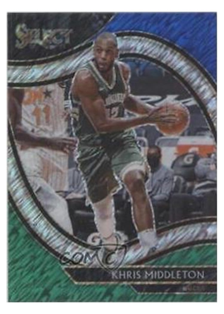 2020-21 Panini Select Base Set Khris Middleton #256 card