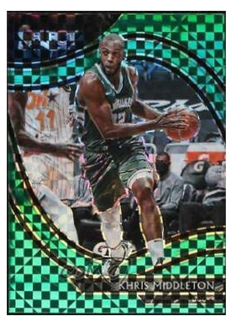 2020-21 Panini Select Base Set Khris Middleton #256 card