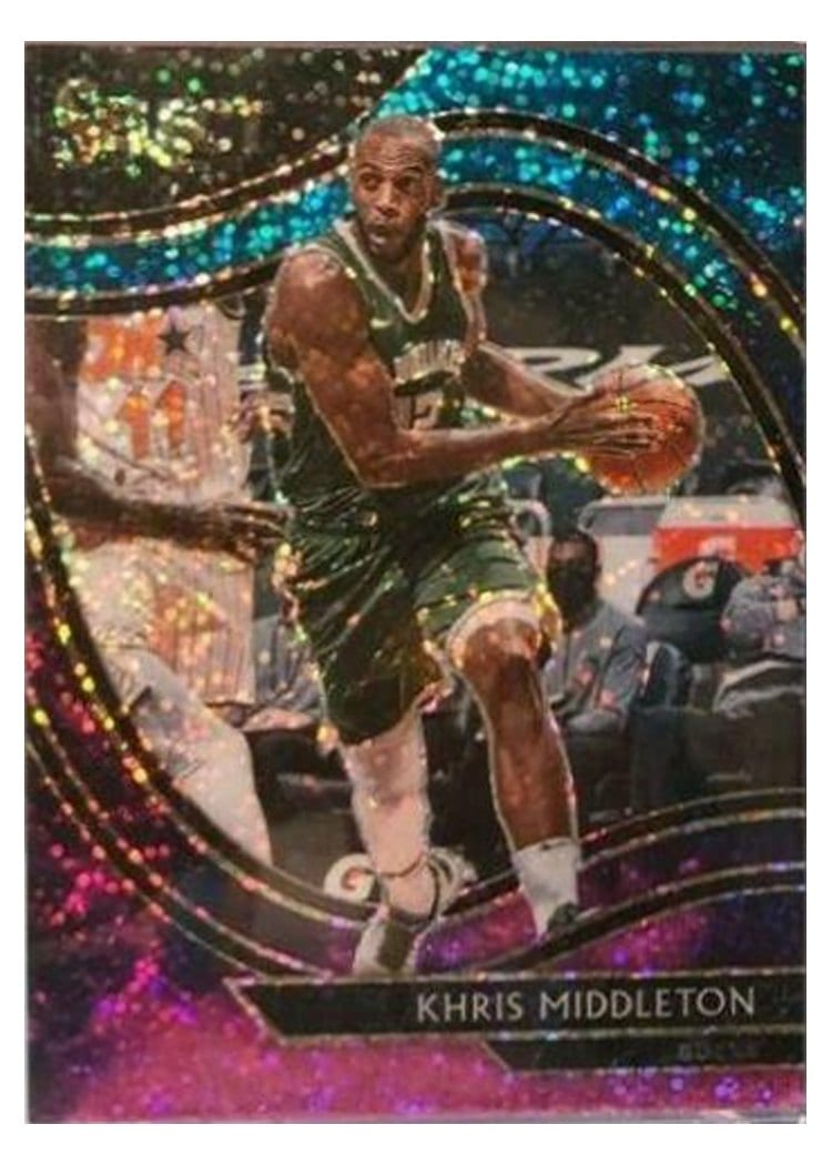 2020-21 Panini Select Base Set Khris Middleton #256 card