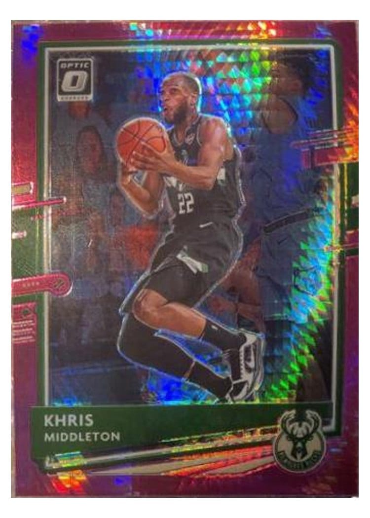 2020 Panini Donruss Optic Khris Middleton #55 card