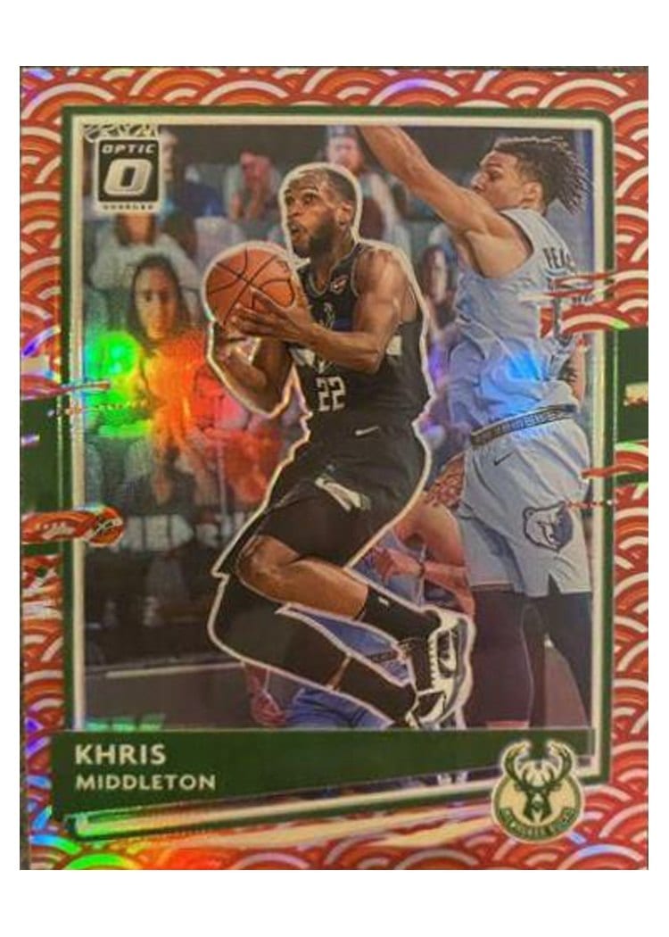 2020 Panini Donruss Optic Khris Middleton #55 card