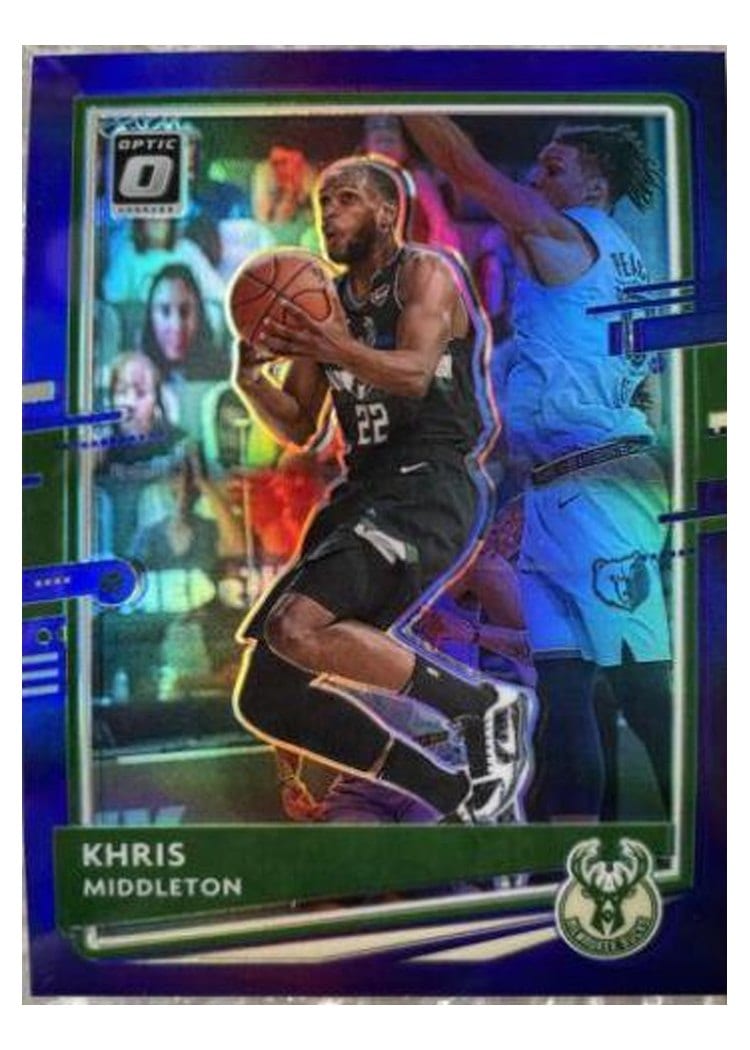2020 Panini Donruss Optic Khris Middleton #55 card