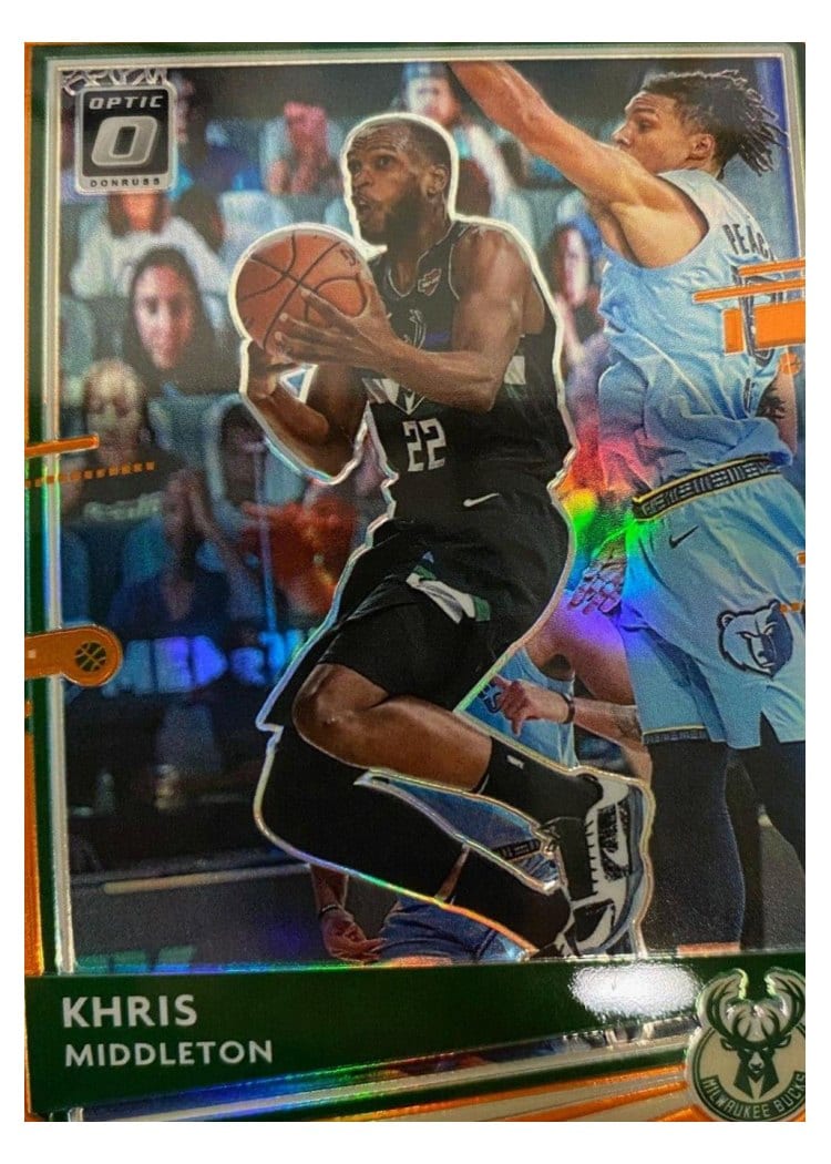 2020 Panini Donruss Optic Khris Middleton #55 card
