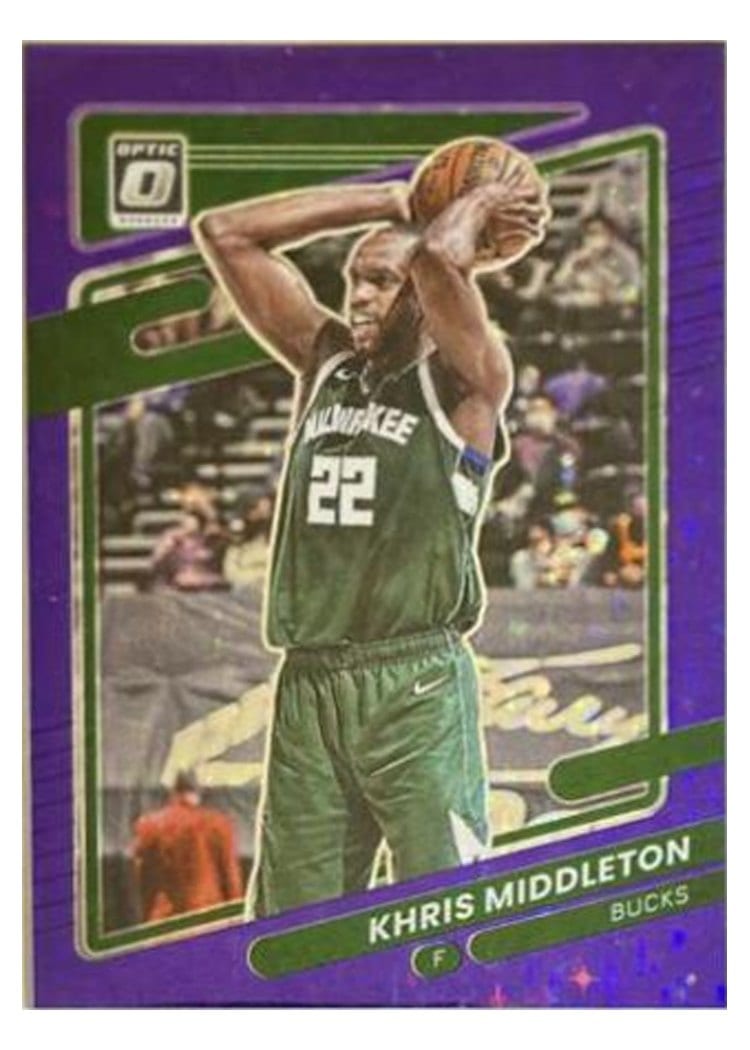 2020 Panini Donruss Optic Khris Middleton #55 card