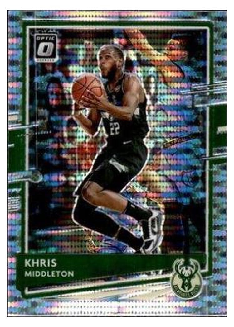 2020 Panini Donruss Optic Khris Middleton #55 card