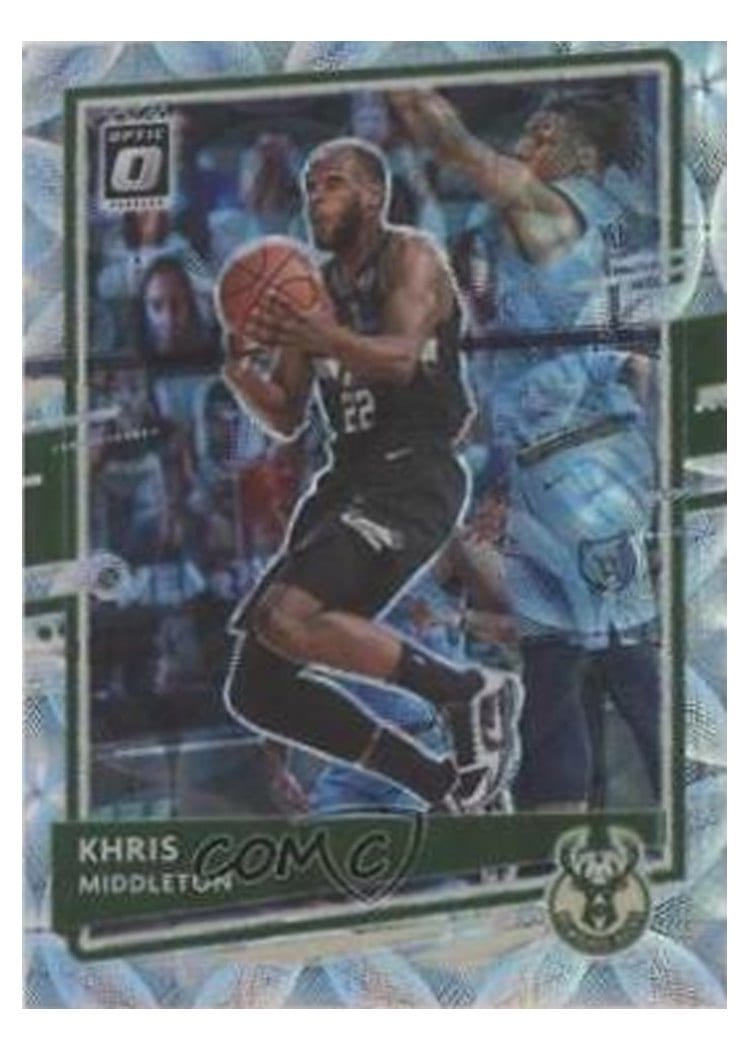 2020 Panini Donruss Optic Khris Middleton #55 card