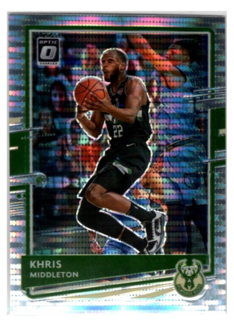 2020 Panini Donruss Optic Khris Middleton #55 card