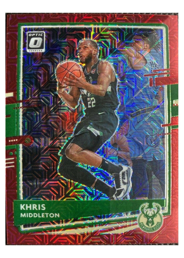 2020 Panini Donruss Optic Khris Middleton #55 card