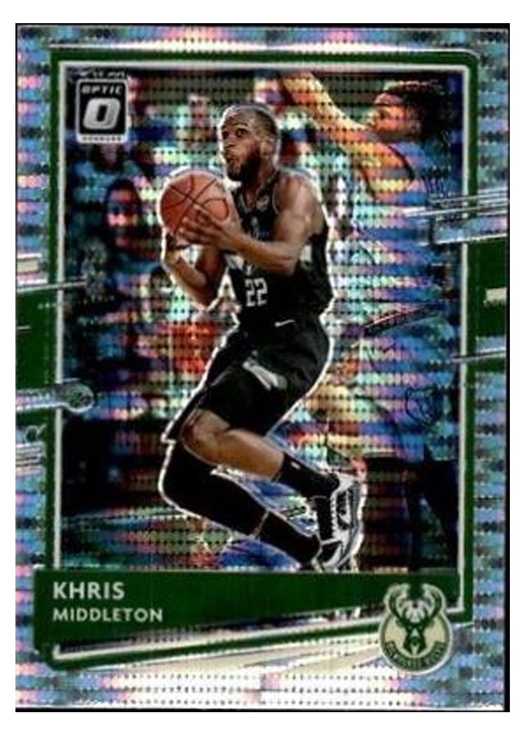 2020 Panini Donruss Optic Khris Middleton #55 card
