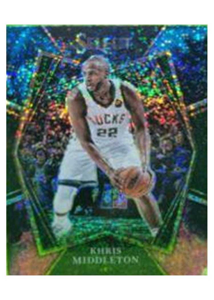 2021-22 Panini Select Base Set Khris Middleton #155 card