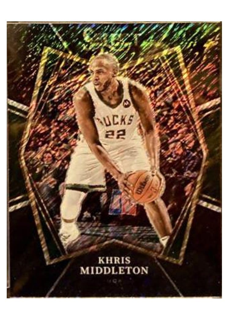 2021-22 Panini Select Base Set Khris Middleton #155 card