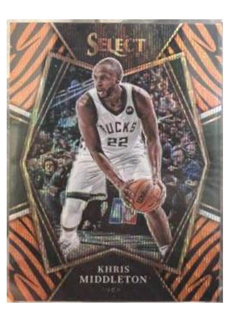 2021-22 Panini Select Base Set Khris Middleton #155 card
