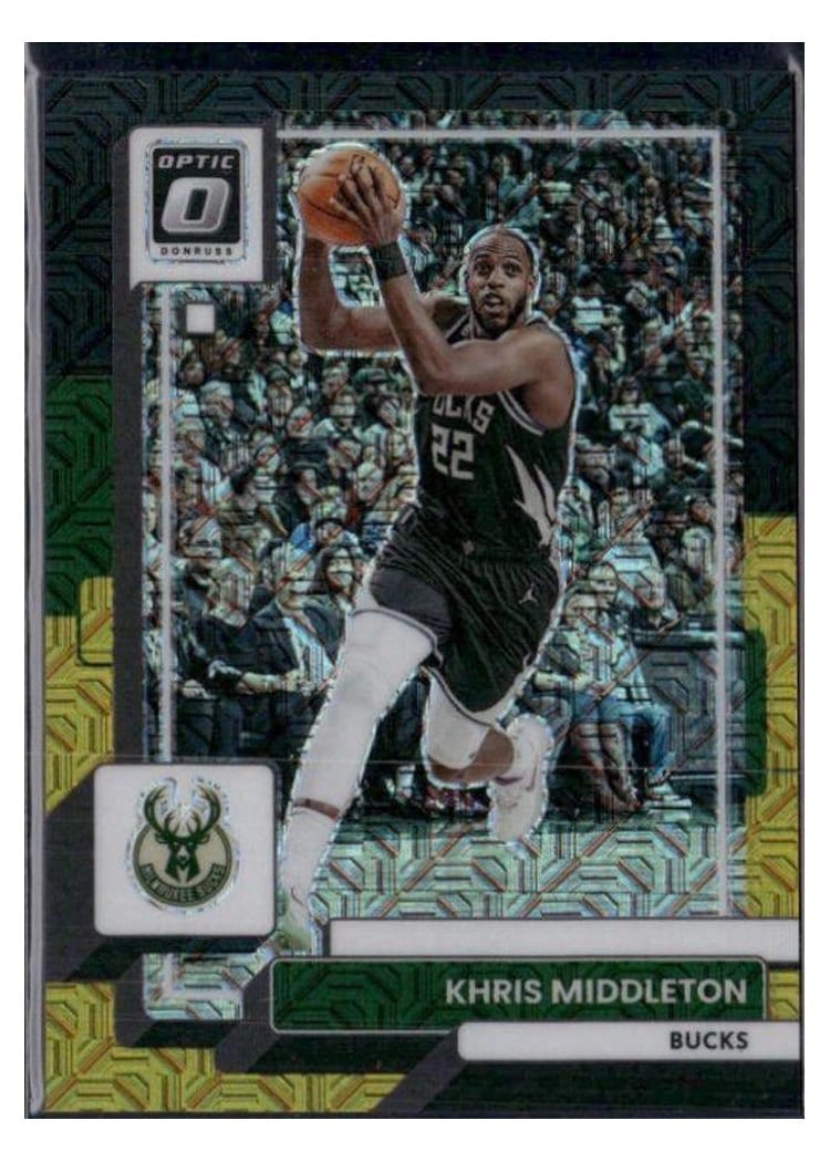 2022-23 Donruss Optic Base Set Khris Middleton #82 card