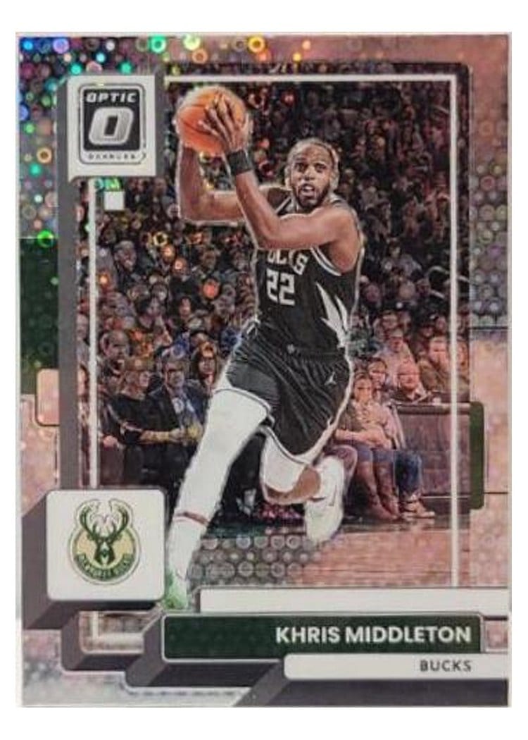 2022-23 Donruss Optic Base Set Khris Middleton #82 card