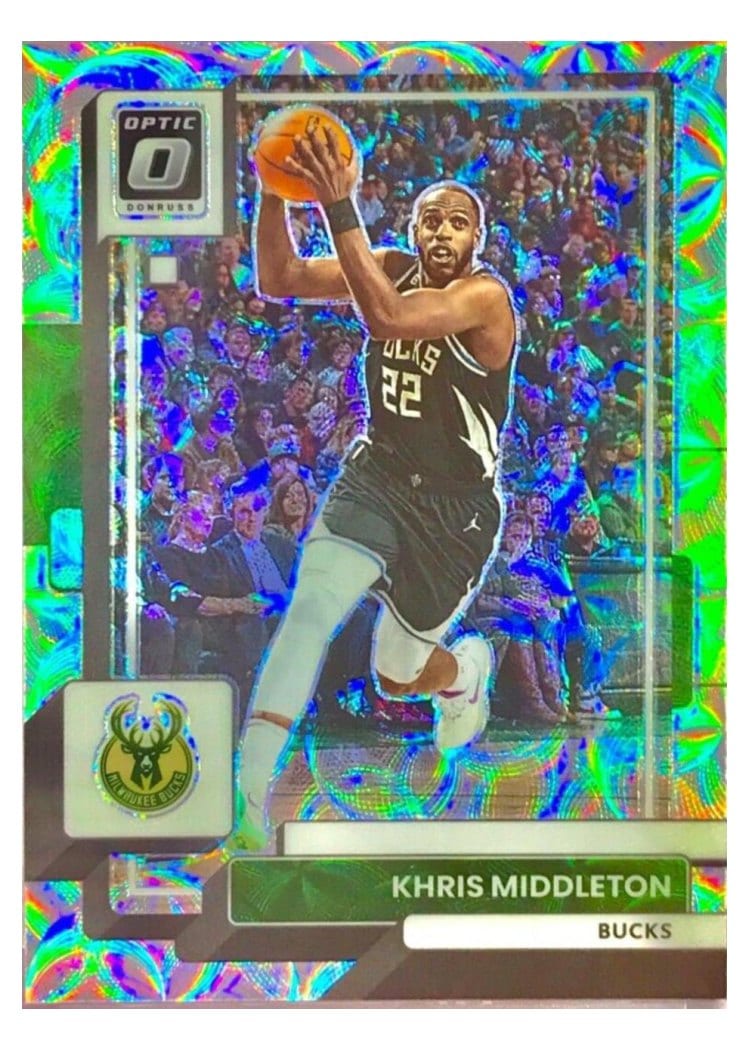 2022-23 Donruss Optic Base Set Khris Middleton #82 card