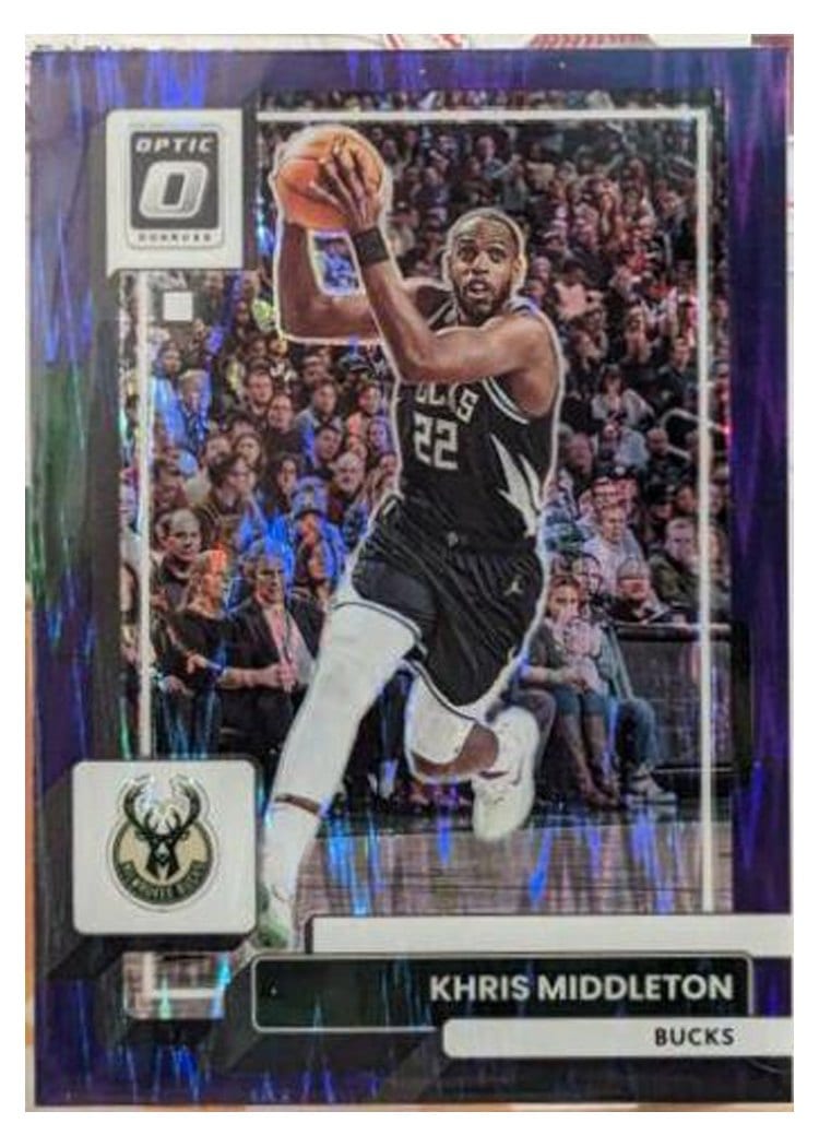 2022-23 Donruss Optic Base Set Khris Middleton #82 card