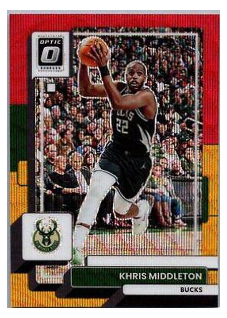 2022-23 Donruss Optic Base Set Khris Middleton #82 card